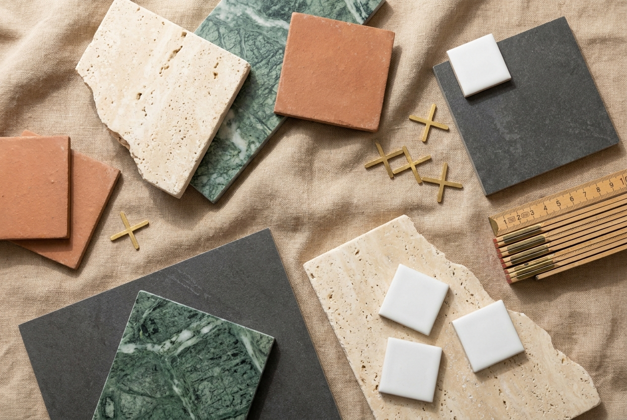 Material-Auswahl: Naturstein und Keramik