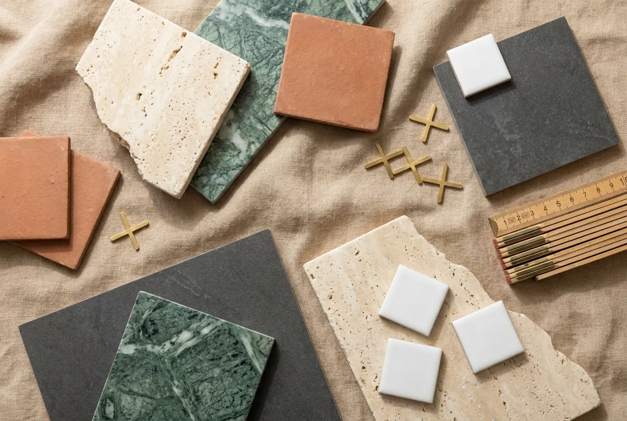 Material-Auswahl: Naturstein und Keramik